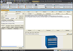 Diverses blue office Software Module